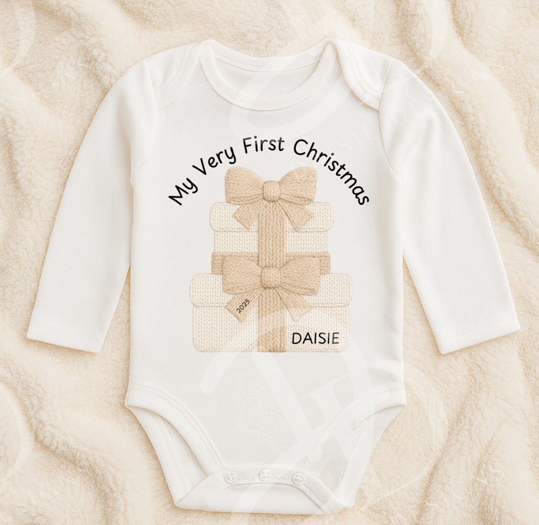Christmas Babygrow.