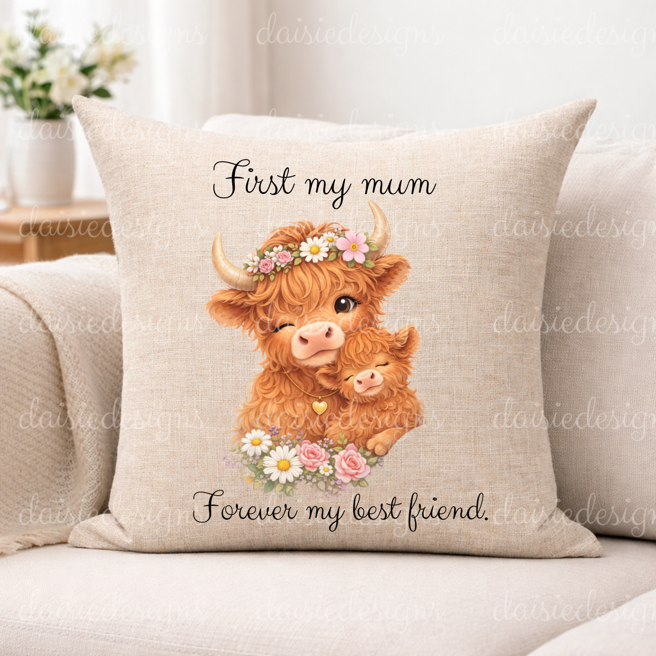 Highland cow - forever my best friend.