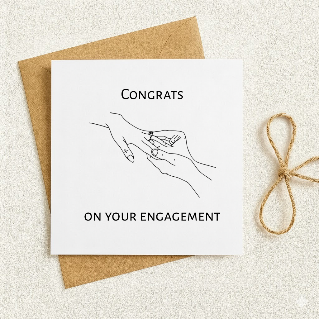 Congrats on your engagement