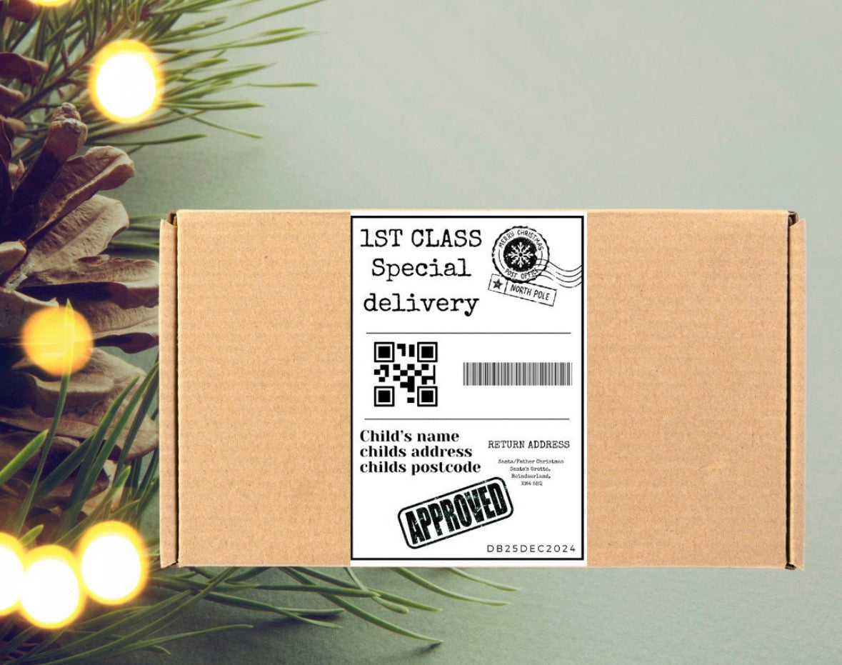 Santa labels