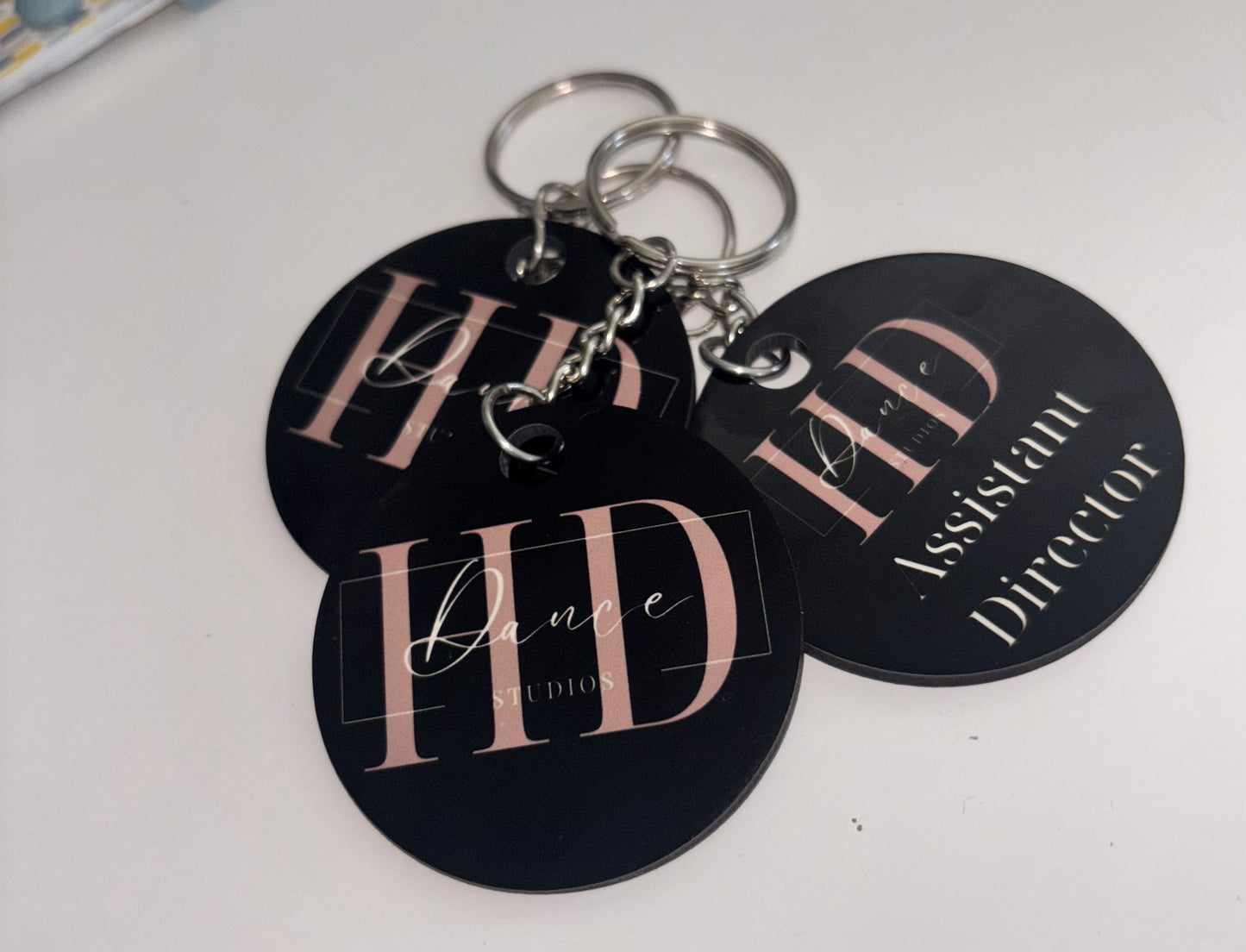 Personalised keyrings