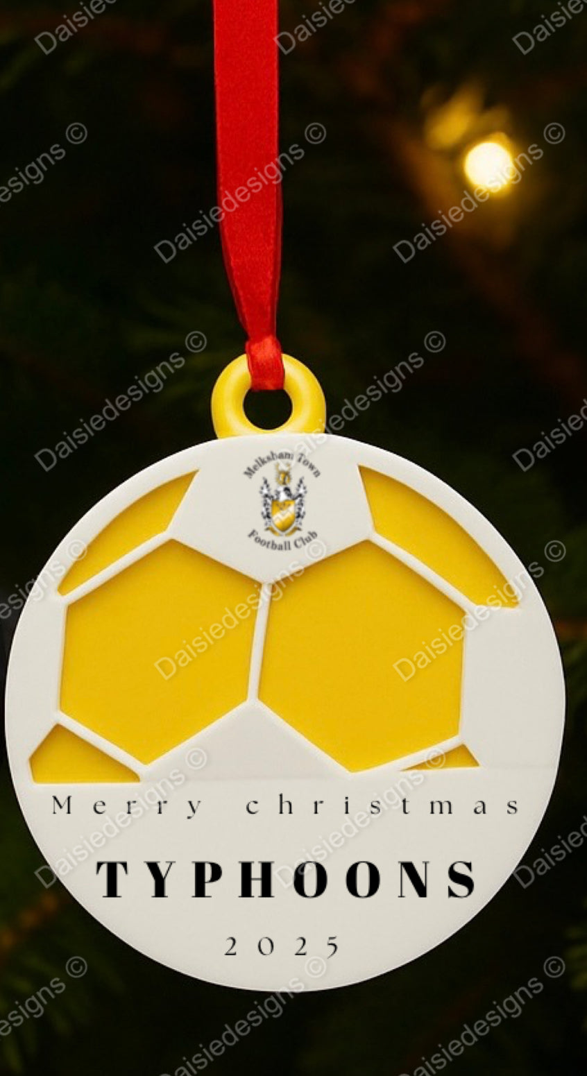 Football bauble