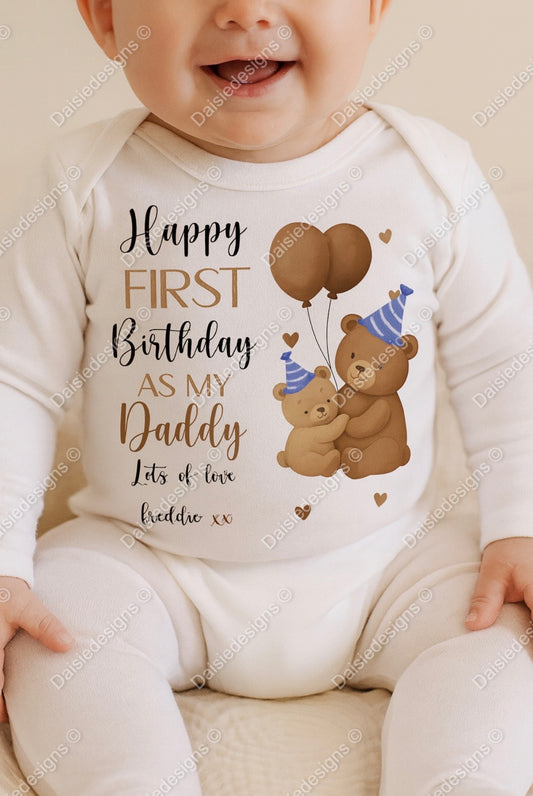 First birthday as my daddy
