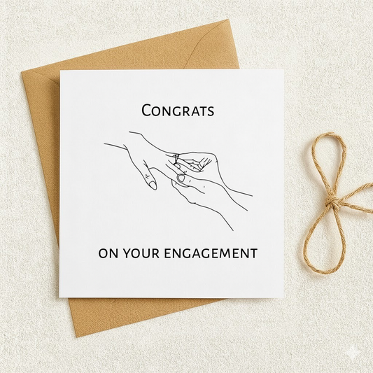 Congrats on your engagement