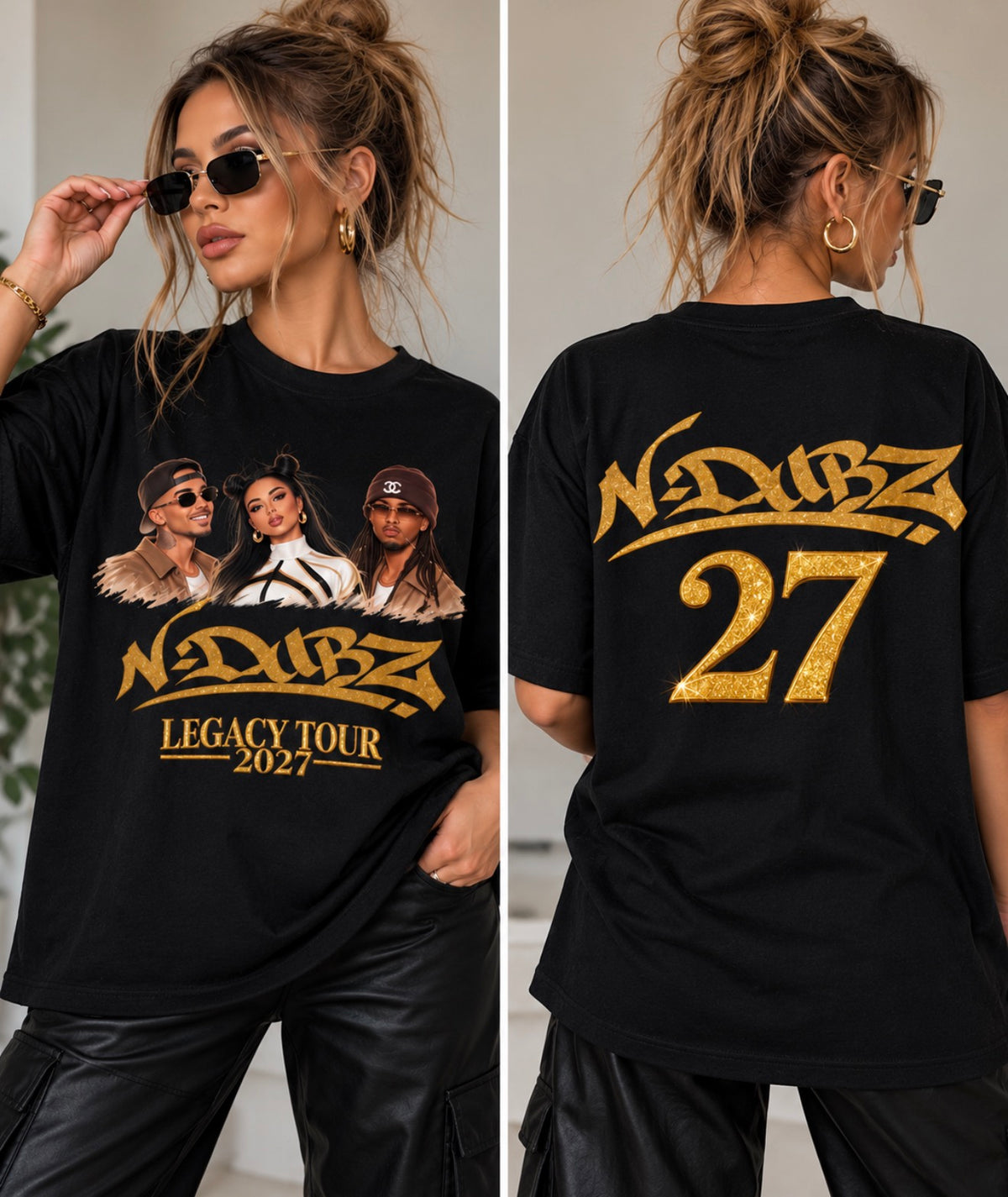 N dubz jersey t- shirt - legacy tour 2027