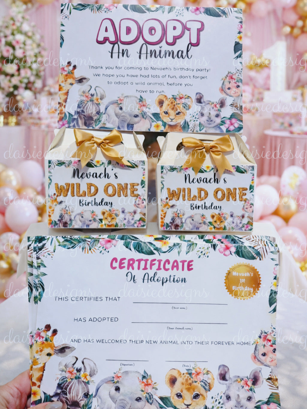 Wild ONE party pack.