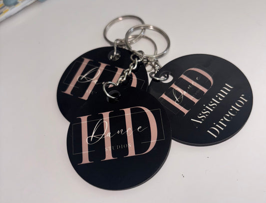 Personalised keyrings