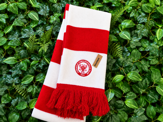 CTFC embroidered scarf.